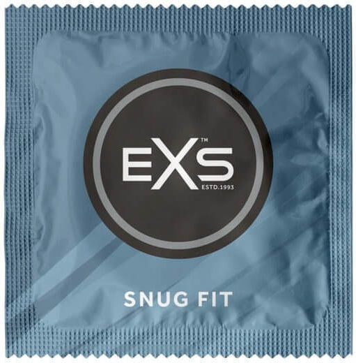 EXS Prezervative Fit 10 Buc 49mm Subțiri Pentru Senzație Naturală Natural Vegan