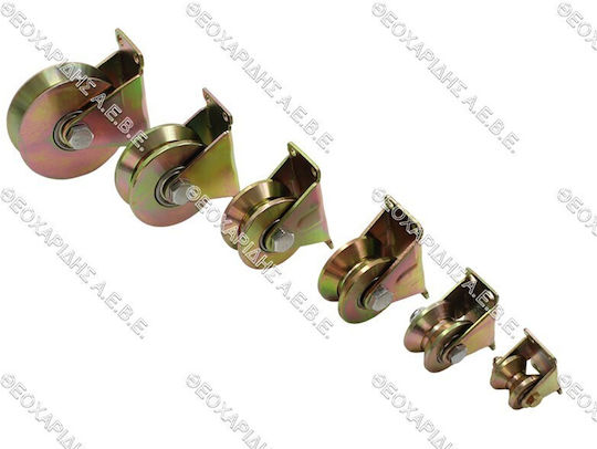 Рауло V Със Стойка 48x60mm Метално За Плъзгаща Врата Agroequip