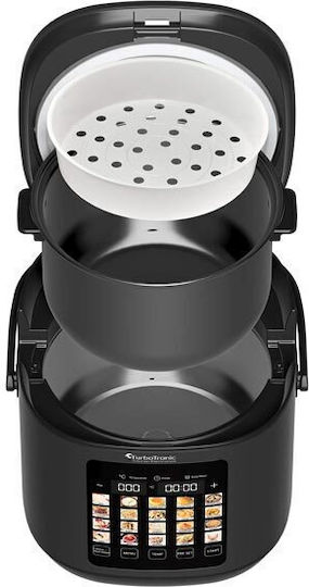 Turbotronic Мултикукър 860W с Капацитет 5лт Кафяв