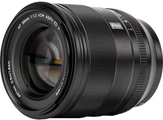 Viltrox Crop Φωτογραφικός Φακός AF 56mm f/1.2 Pro Σταθερός για Nikon Z Mount Μαύρος