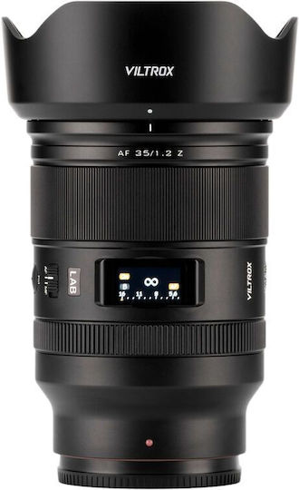 Viltrox Full Frame Camera Lens AF 35mm f/1.2 LAB Fixed for Nikon Z Mount Black