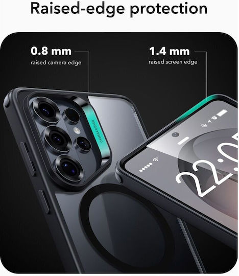 ESR Classic Hybrid Magsafe Galaxy S26 Ultra Klare Schwarze Handyhülle
