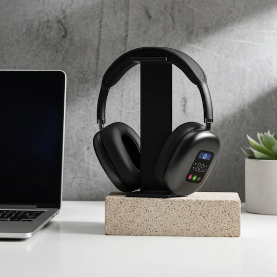 Bluetooth Wireless Over Ear Headphones Black
