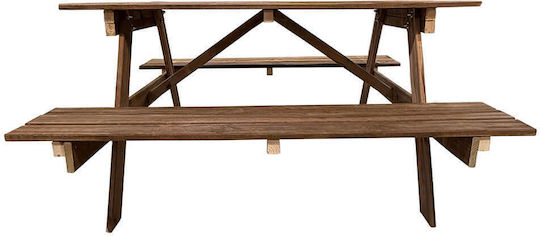 Wooden Masa pentru spații exterioare 150x150x75buc