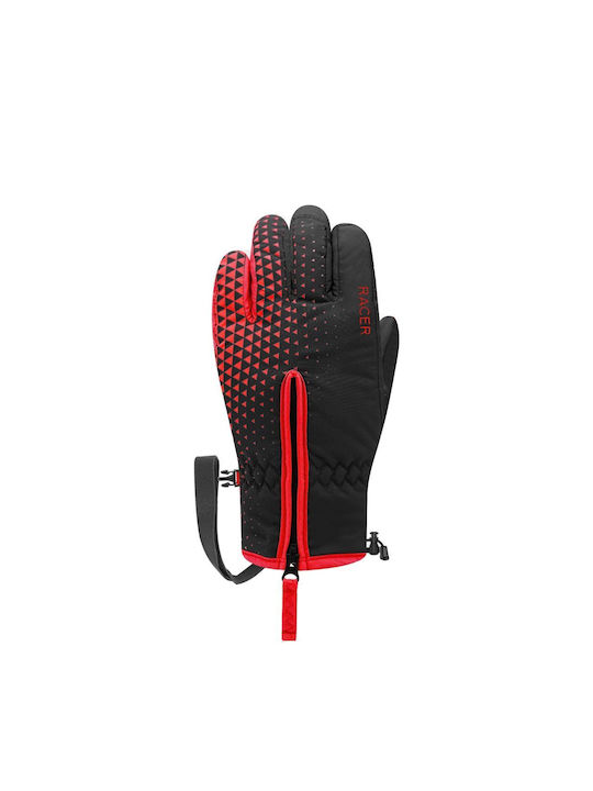 Racer Kids Ski & Snowboard Gloves Black