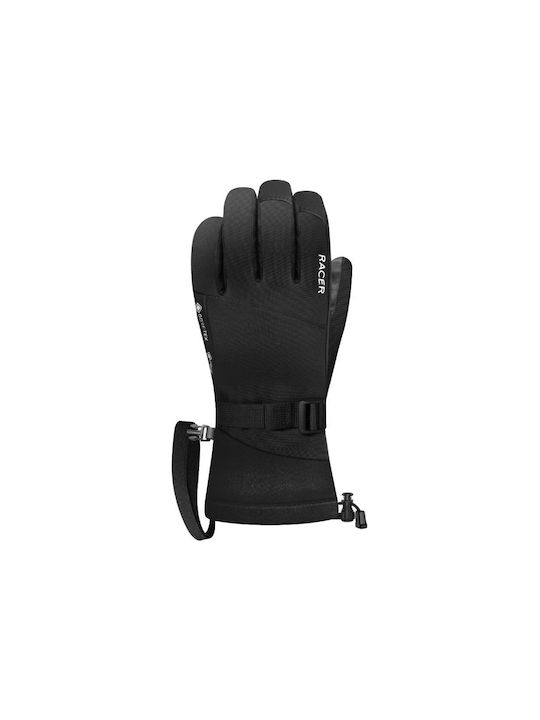 Racer Kinder Ski- & Snowboardhandschuhe mit Gore-Tex-Membran Schwarz