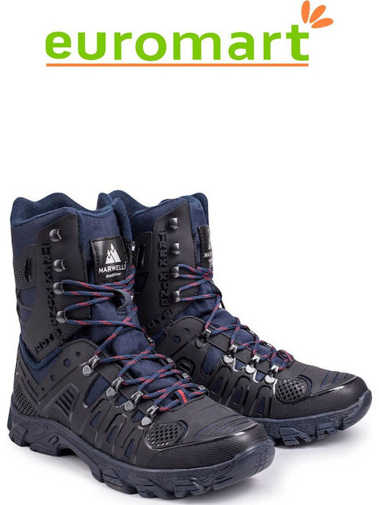 Marwells Herren Wanderschuhe Blau