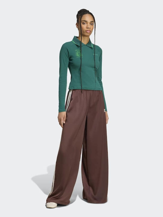 Pants Femei Din material textil Pantaloni Maro