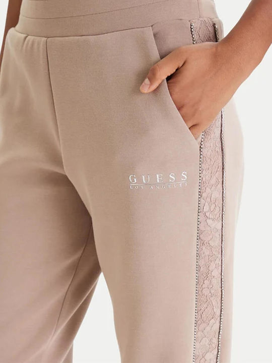 Beige Women's Sweatpants W6RB45KBYE2 A10L