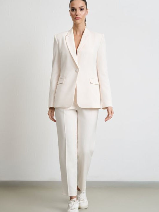 Desiree Lang Damen Blazer Ecru
