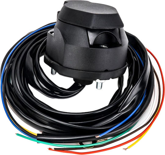 Wiring Kit Trailer Hitch Installation 7-pin Socket Cable Length 1.5m