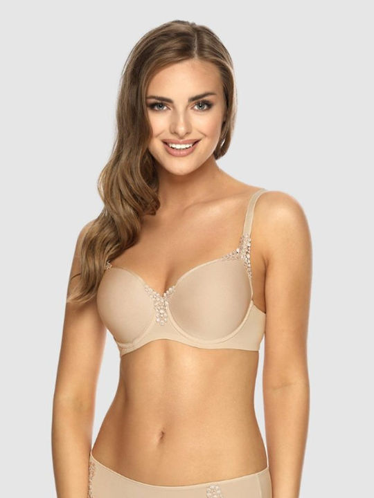 Minimizer Minimizer Bra with Light Padding Underwire Coffee