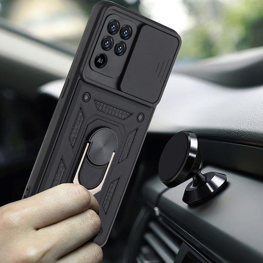 Back Cover Μαύρο (Oppo Reno5 Lite)