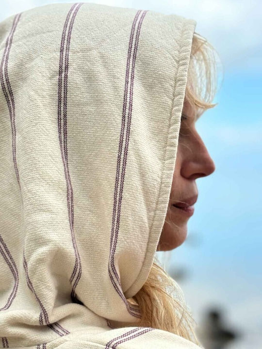 La Cerise sur le Gâteau Beach Poncho Purple
