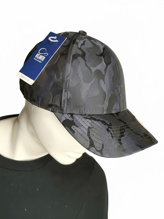 Atlantis 884 Phase Six-Panel Jockey Hat PVC Closure 55% Polyester 45% Rayon 120g/m2 Navy