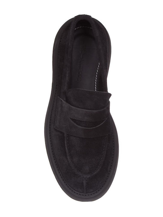 Slip Ons Antipode Victor 216 Victor Wildleder Herren Mokassins in Schwarz Farbe