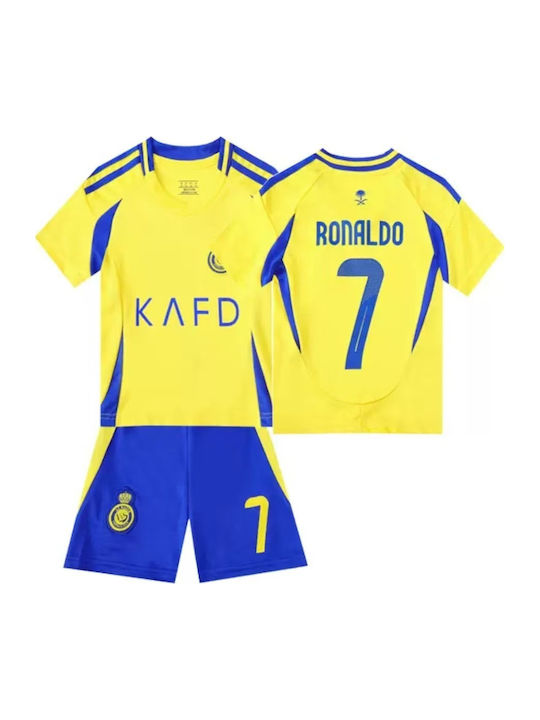 King Παιδικό Σετ Εμφάνισης Ποδοσφαίρου Ronaldo Cr7