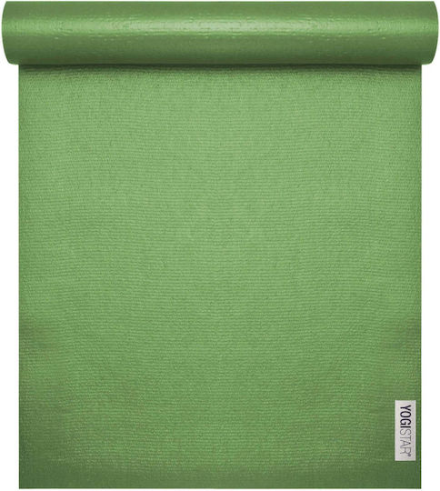 Yogistar Fitnessmatte Yoga Grün (183x60x0.45cm)