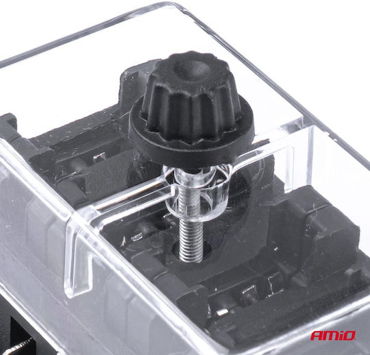 Ceramic Fuse Box Waterproof 6 Sockets 30a Max Automotive Utility Vehicles Trucks Trailers