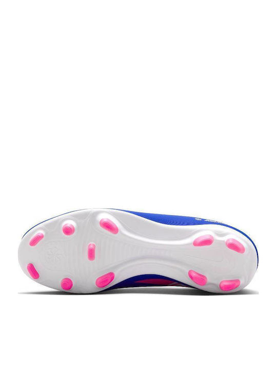 Jr Mercurial MG Kids Soccer Cleats With Molded Blue