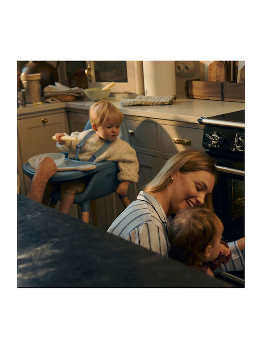 Kinderkraft Fini 2 Столово Столче 2 в 1 с Регулируема Височина Nordic Breeze
