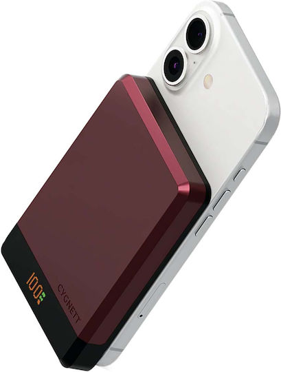 Cygnett MagSafe Power Bank 10000mAh 10W with USB-C Port Purple