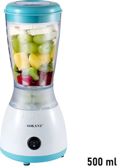 Sokany Mixer mit Kunststoffkanne 500 ml Weiß BL703A