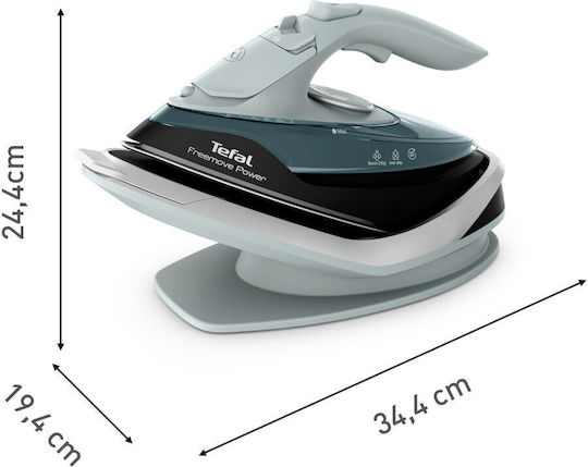 Tefal Iron Fier de Călcat cu Aburi 2600W cu Talpă Ceramică și Debit Continu de Abur 40g/min
