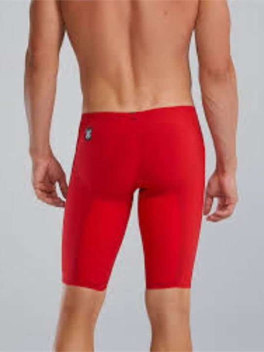 Tyr Venzo Solid VZSOLW6A-610 Renn-Jammer Badeanzug Schwimmen Rot