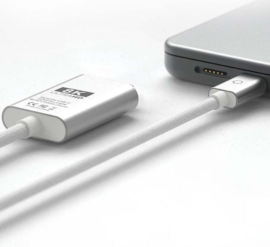 Linq Usb-c To Hdmi Cable 2m 8k Ultra Hd Procable Series Light Grey