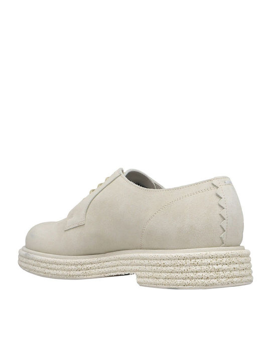Men's Suede Casual Shoes Εκρού