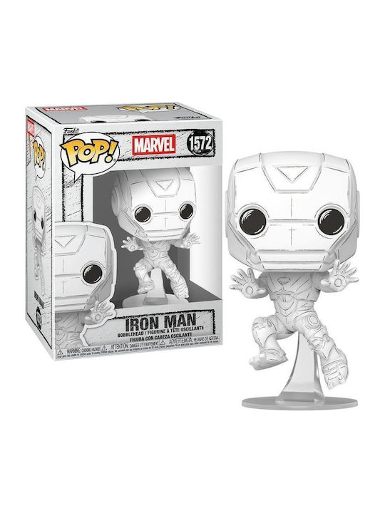 Funko Pop! Marvel: Marvel - Iron Man (Sketched) 1572 Wackelkopf