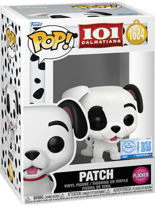 Funko Pop! 101 Dalmațieni - Patch 1684 Catifelat Ediție Specială