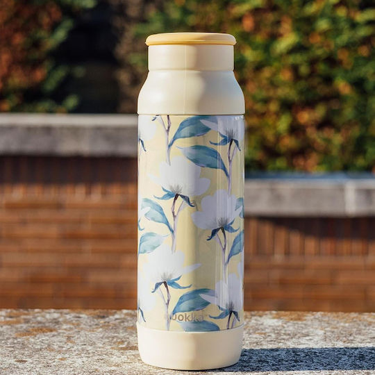 Quokka Μπουκάλι Θερμός Ανοξείδωτο BPA Free 700ml Μανόλια