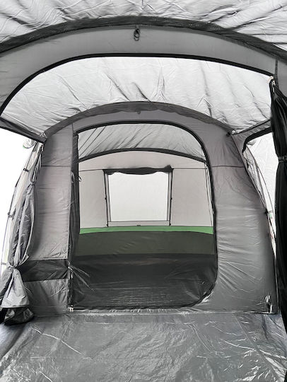 Bigfour Imperial Σκηνή Camping Πράσινη με Διπλό Πανί 3 Εποχών για 10 Άτομα 565x270x200εκ.