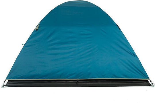 OZtrail Tasman 3 Dome Camping Tent Igloo Blue with Double Cloth 3 Seasons for 3 People 205x205x125cm