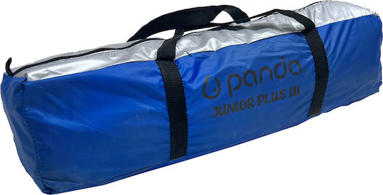 Panda Junior Plus III Summer Camping Tent Igloo Blue for 4 People 210x240x160cm