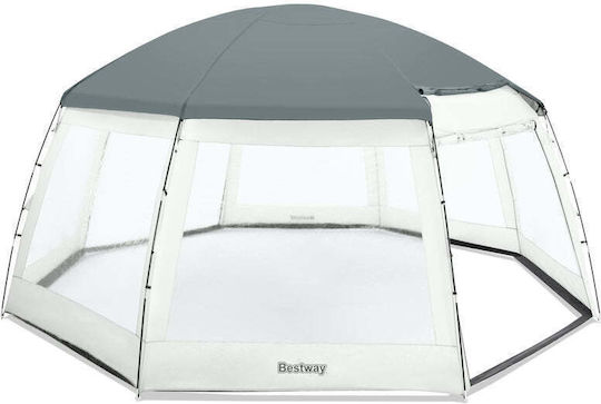Bestway Pool Transparent Tent with Double Cloth 3 Seasons 600x600x295cm