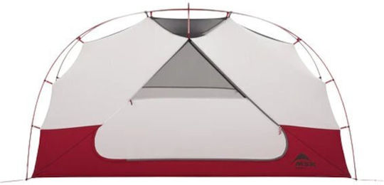 MSR Elixir 3 Red Backpacking Tent Σκηνή Camping Ορειβασίας Κόκκινη με Διπλό Πανί 3 Εποχών για 3 Άτομα Αδιάβροχη 1500mm 324x213x104εκ.