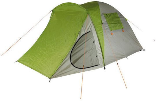 Grasshoppers Electra XL Σκηνή Camping Igloo Μπεζ με Διπλό Πανί 3 Εποχών για 5 Άτομα 410x280x185εκ.