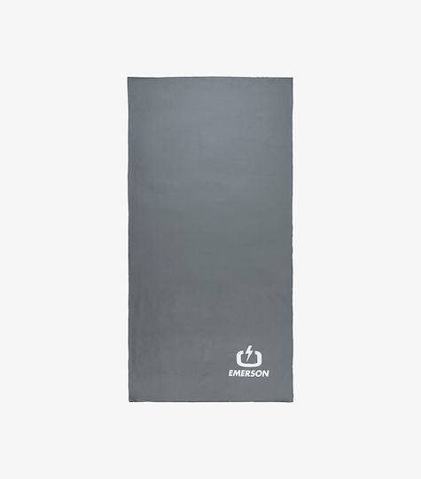 Emerson Mikrofasertuch Körper Doppelseitig Grau 160x80cm