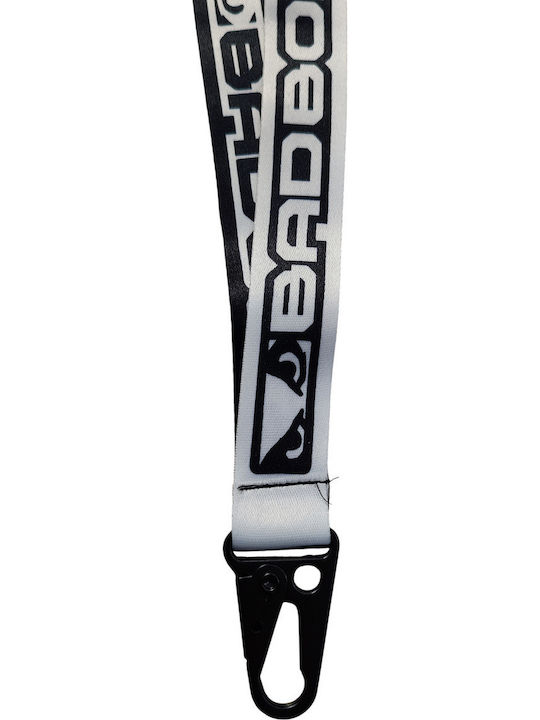 Badboy Your Fc Team Farben 50 Cm Trn Logo Nackenkordel Bb-000109 Schwarz Weiß