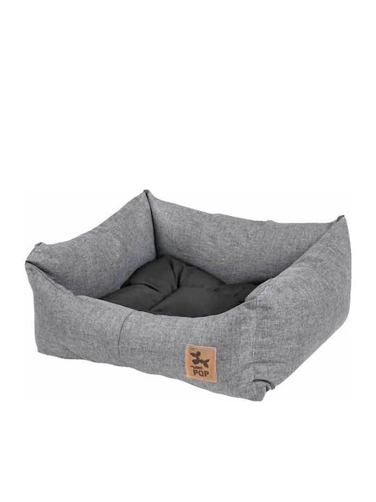 PQP Пуф за Куче Сив 65x60см.