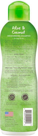 Tropiclean Aloe & Coconut Dog Shampoo 592ml