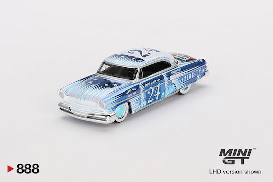 Mini Gt 1/64 Lincoln Capri Crăciun Hot Rod de Tim Sadchikov Ediție Limitată 2024 Mgt00888-l
