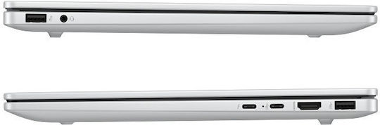 HP OmniBook 7 14-fr0001nn 14 Zoll OLED FHD+ Touchscreen (Ultra 7-255U/16GB/512GB SSD/W11 Startseite) (Internationales Englisch Tastatursprache)