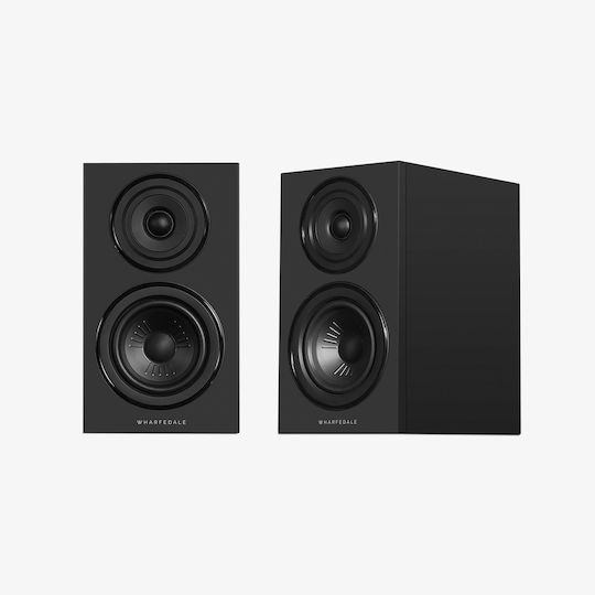 Wharfedale Diamond 12.1i WH-073101-00A Двойка Hi-Fi Говорители Bookself 2 Брой шофьори Ш18xД25xВ31.2см. Черен