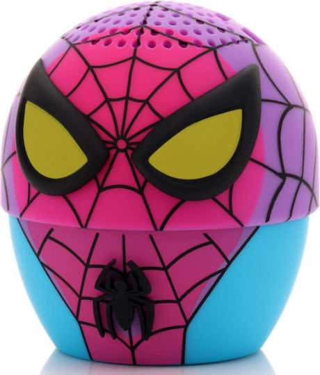 Bitty Boomers Spiderman Bluetooth-Lautsprecher mit Akkulaufzeit bis zu 4 Stunden Mehrfarbig