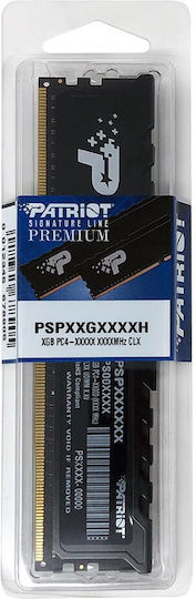 Patriot Premium Signature DDR4 With Module 1x16GB And Speed 3200 For Desktop
