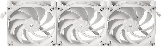 HAVN H14 Case Fan 140mm 2100rpm 85.18cfm Without LED Lighting And 4-Pin PWM Connection 3pcs White